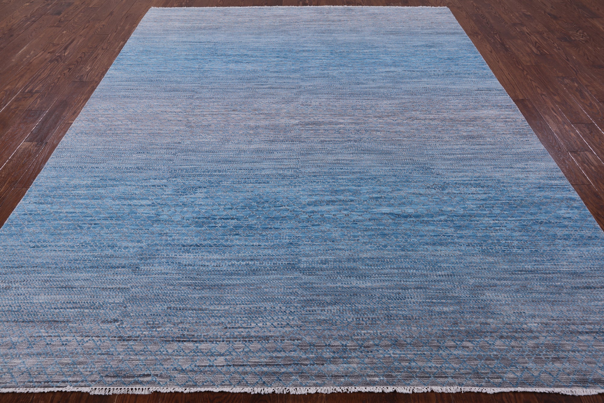 Savannah Grass Hand Knotted Wool Rug - 8' 3" X 10' 1" - Golden Nile