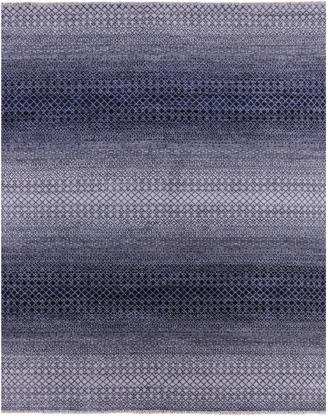Savannah Grass Hand Knotted Wool Rug - 8' 0" X 9' 11" - Golden Nile