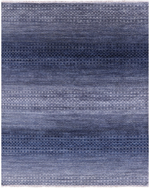Savannah Grass Hand Knotted Wool Rug - 8' 1" X 9' 10" - Golden Nile