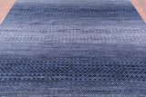 Savannah Grass Hand Knotted Wool Rug - 8' 1" X 9' 10" - Golden Nile