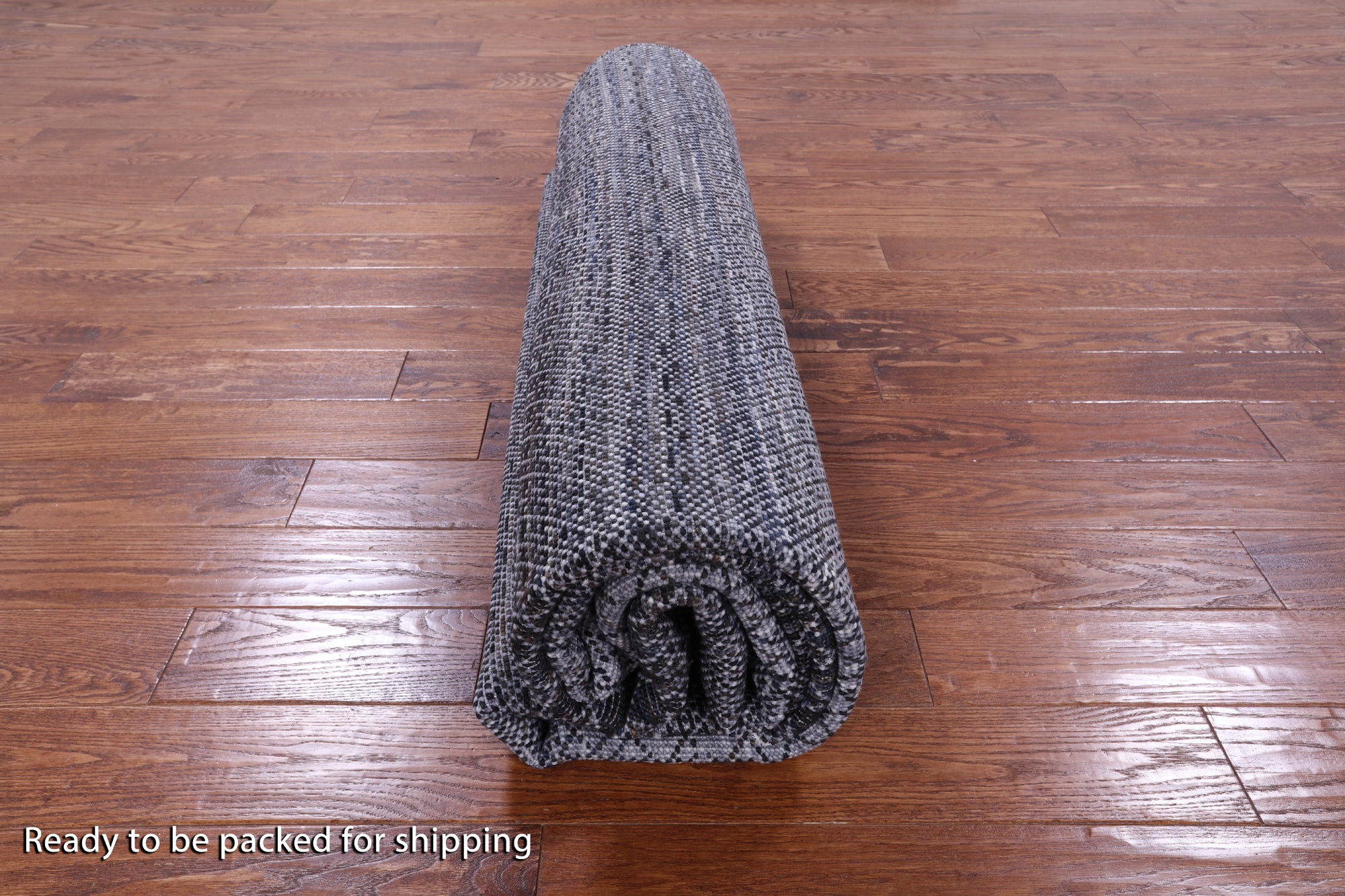 Savannah Grass Hand Knotted Wool Rug - 7' 11" X 10' 1" - Golden Nile