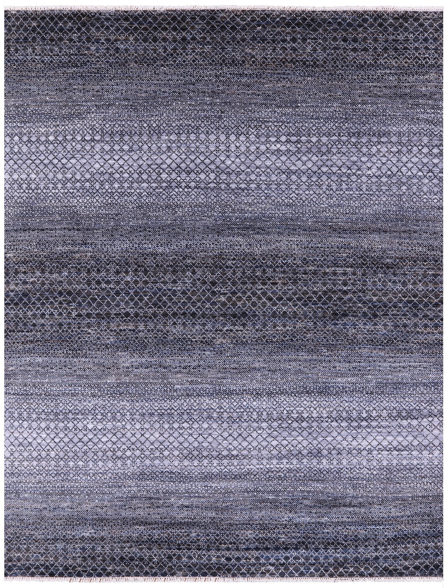 Savannah Grass Hand Knotted Wool Rug - 7' 11" X 10' 1" - Golden Nile