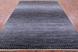 Savannah Grass Hand Knotted Wool Rug - 7' 11" X 10' 1" - Golden Nile