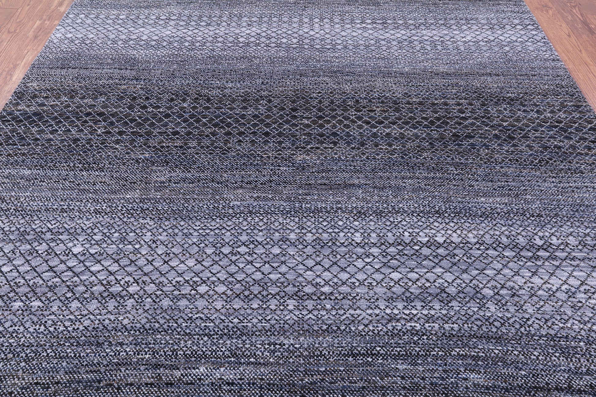 Savannah Grass Hand Knotted Wool Rug - 7' 11" X 10' 1" - Golden Nile