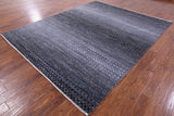 Savannah Grass Hand Knotted Wool Rug - 7' 11" X 10' 1" - Golden Nile