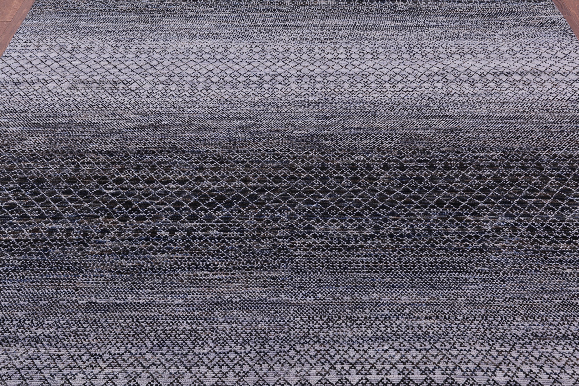 Savannah Grass Handmade Wool Rug - 8' 0" X 9' 11" - Golden Nile