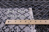 Savannah Grass Handmade Wool Rug - 8' 0" X 9' 11" - Golden Nile