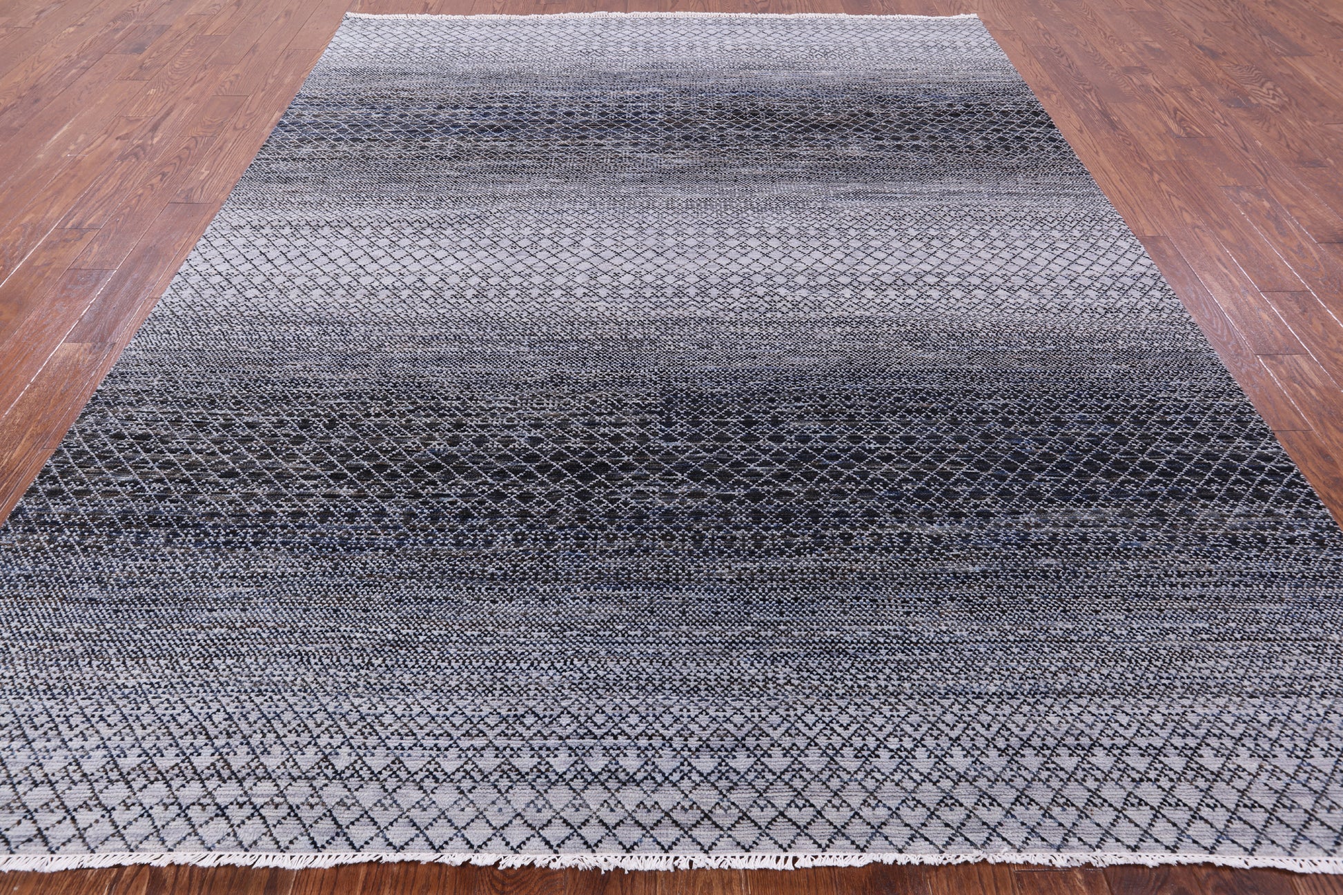 Savannah Grass Handmade Wool Rug - 8' 4" X 10' 4" - Golden Nile