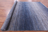 Savannah Grass Hand Knotted Wool Rug - 9' 1" X 12' 0" - Golden Nile