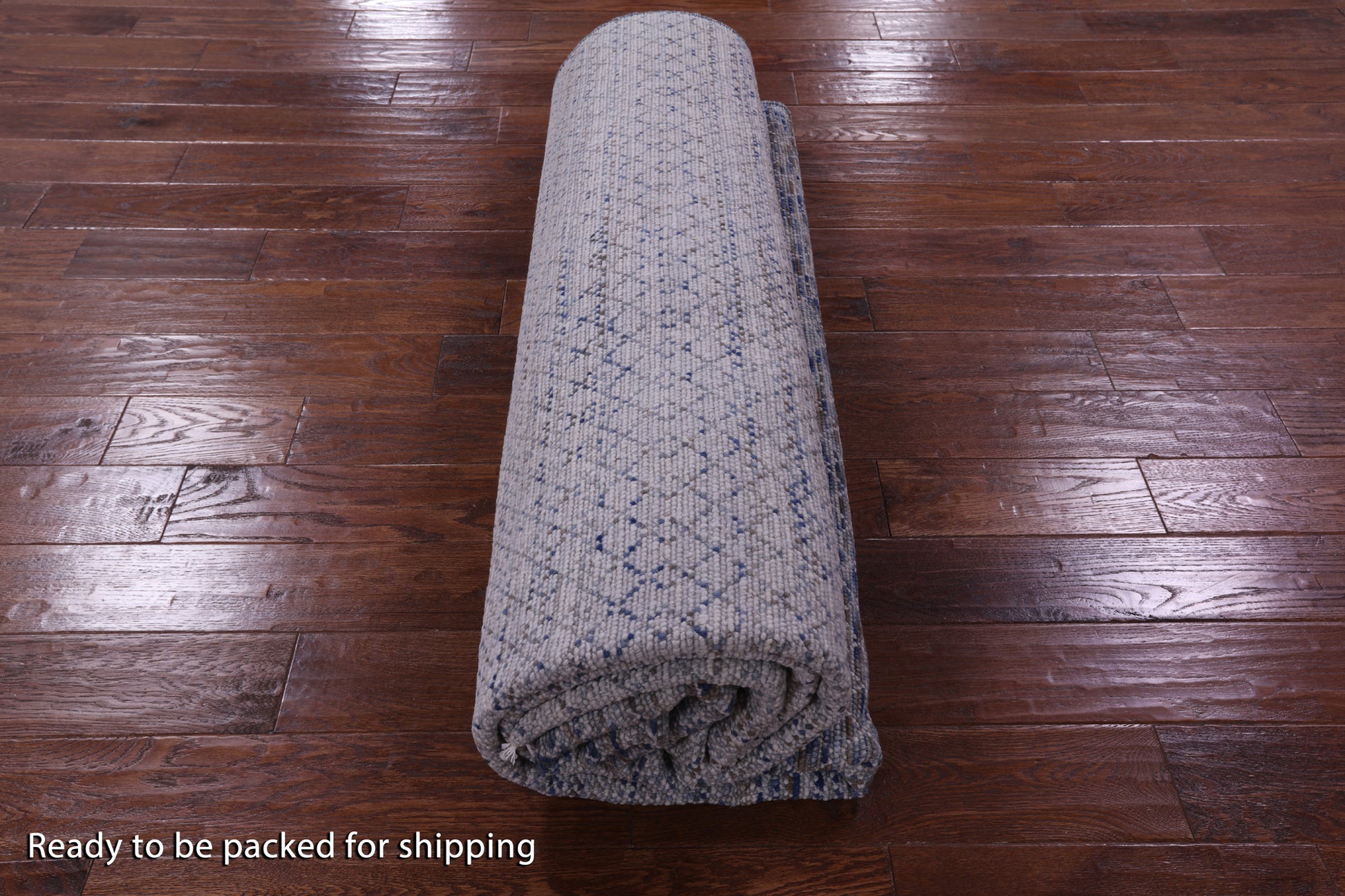 Savannah Grass Hand Knotted Wool Rug - 8' 2" X 10' 4" - Golden Nile