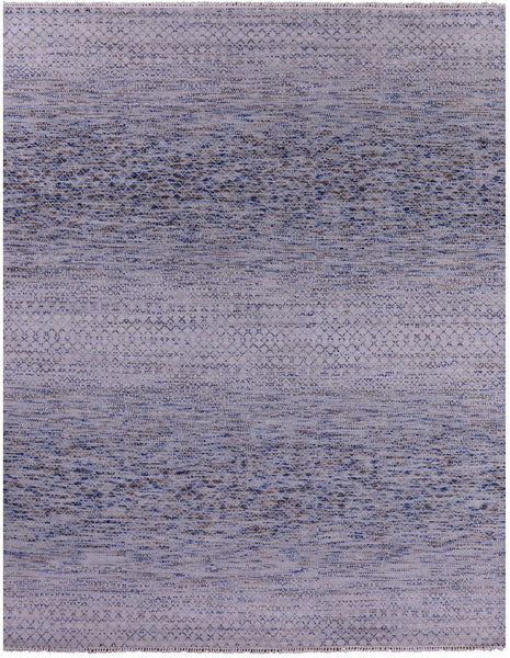 Savannah Grass Hand Knotted Wool Rug - 8' 2" X 10' 4" - Golden Nile