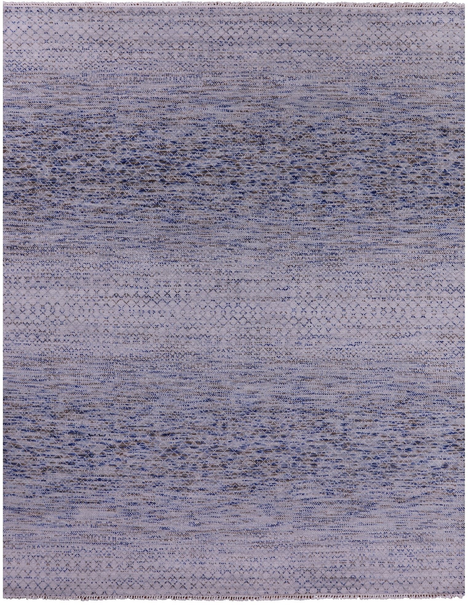 Savannah Grass Hand Knotted Wool Rug - 8' 2" X 10' 4" - Golden Nile