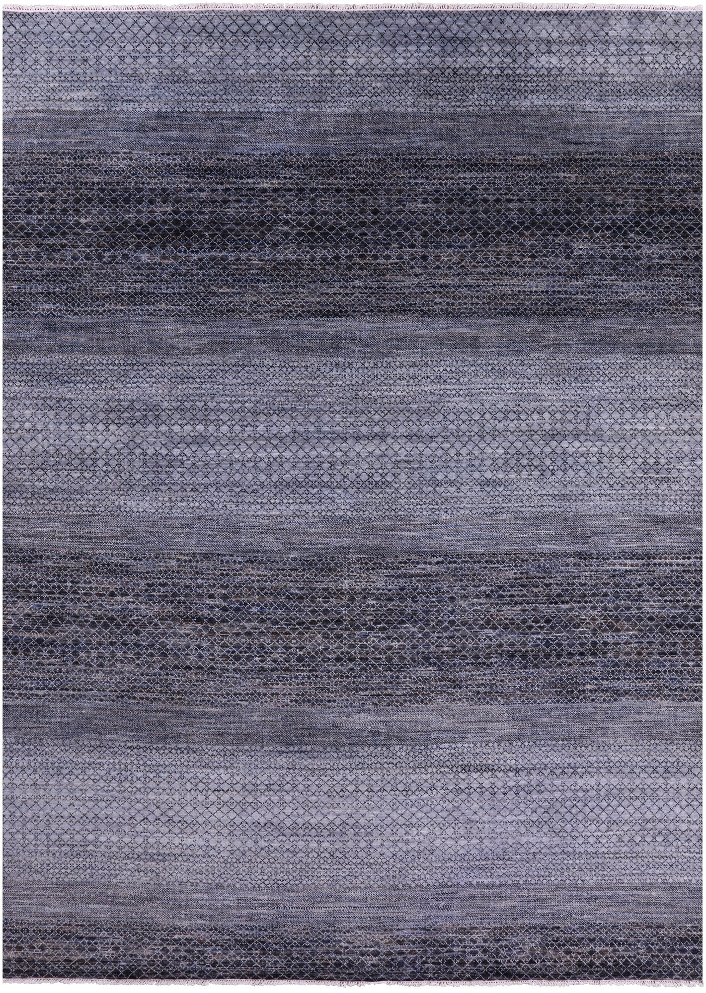 Savannah Grass Hand Knotted Wool Rug - 10' 1" X 13' 10" - Golden Nile