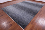 Savannah Grass Hand Knotted Wool Rug - 10' 1" X 13' 10" - Golden Nile