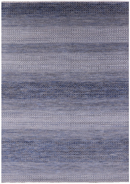 Savannah Grass Hand Knotted Wool Rug - 10' 3" X 14' 2" - Golden Nile