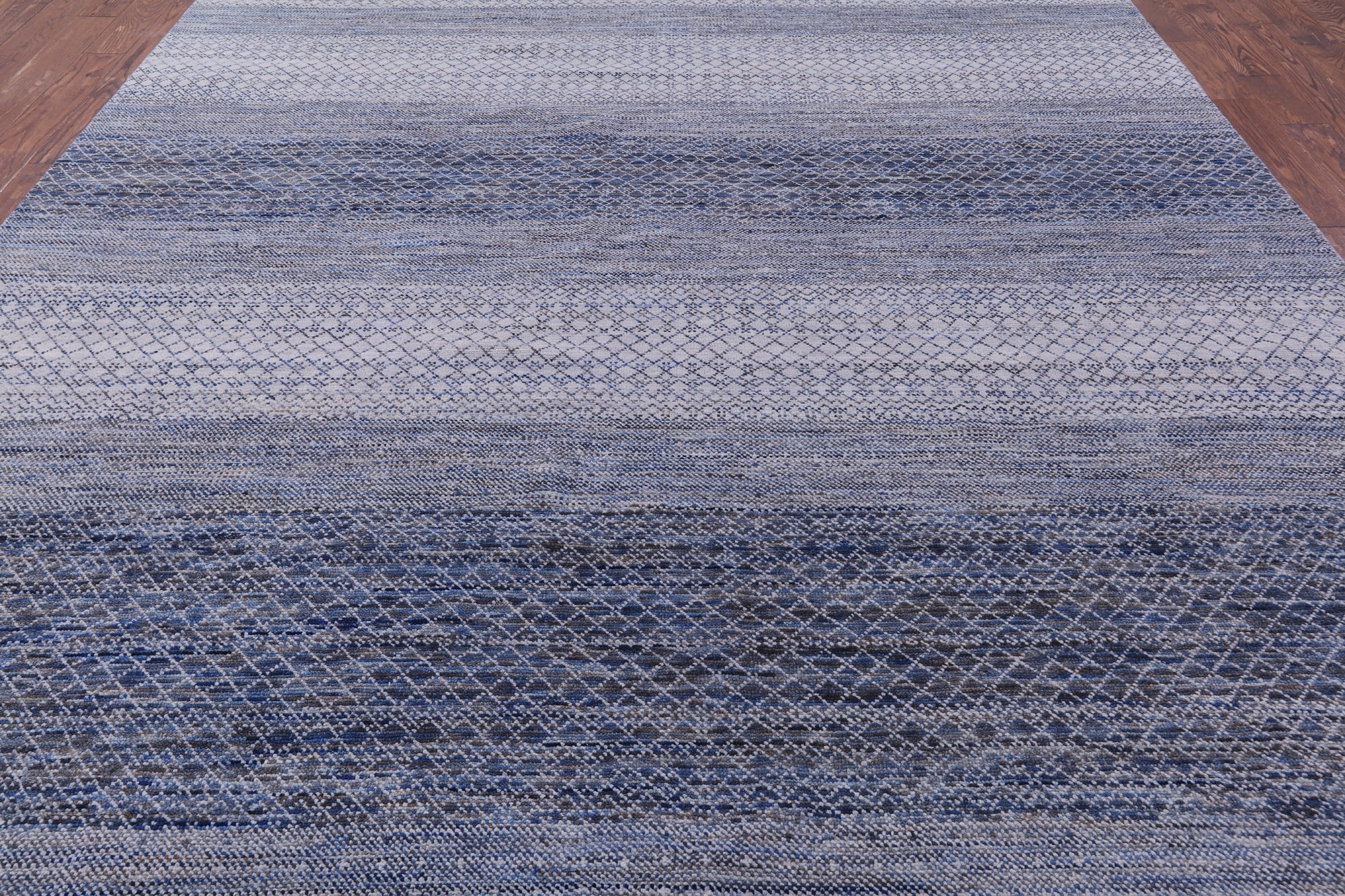 Savannah Grass Hand Knotted Wool Rug - 10' 3" X 14' 2" - Golden Nile