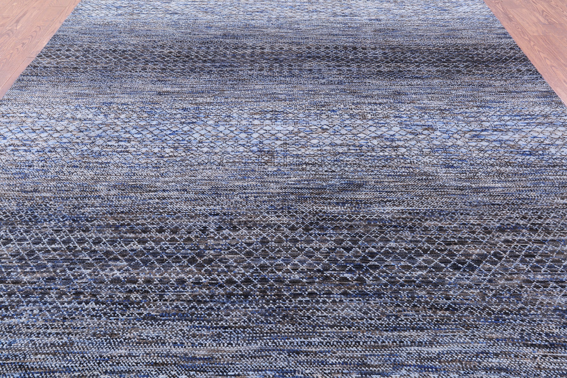 Savannah Grass Handmade Wool Rug - 9' 1" X 12' 3" - Golden Nile