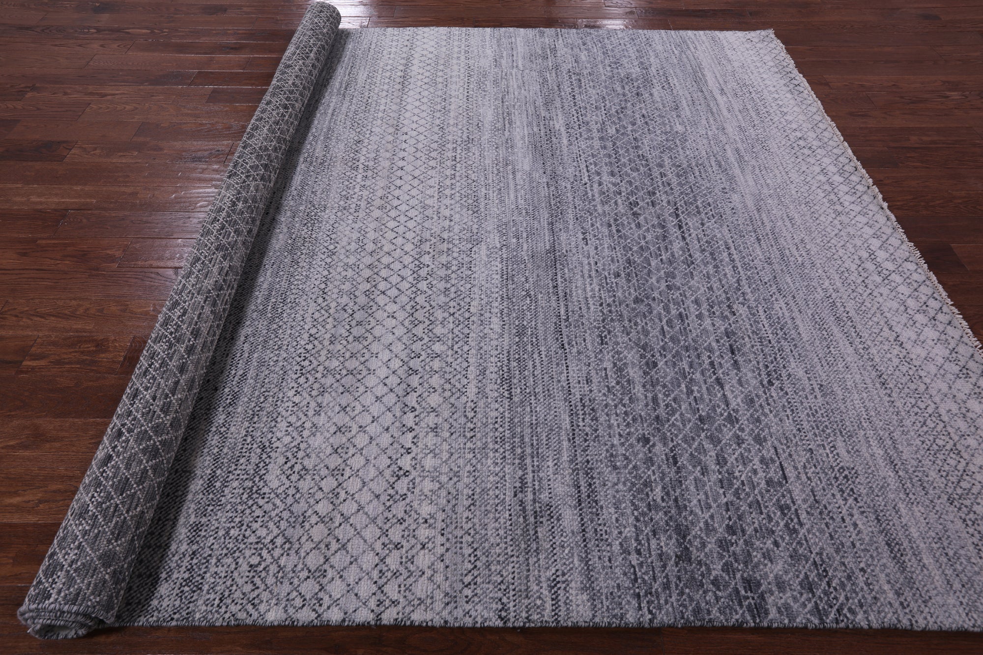 Savannah Grass Handmade Wool Rug - 8' 3" X 10' 5" - Golden Nile