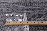 Savannah Grass Hand Knotted Wool Rug - 9' 1" X 12' 6" - Golden Nile