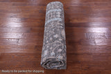 Grey Persian Ziegler Handmade Wool & Silk Rug - 8' 1" X 10' 1" - Golden Nile