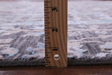 Grey Persian Ziegler Handmade Wool & Silk Rug - 8' 1" X 10' 1" - Golden Nile