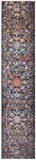 Abstract Contemporary Hand Knotted Wool & Silk Runner Rug - 2' 6" X 11' 11" - Golden Nile