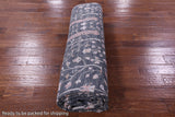Grey Persian Ziegler Hand Knotted Wool & Silk Rug - 8' 9" X 12' 1" - Golden Nile