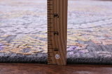 Contemporary Handmade Wool & Silk Rug - 9' 0" X 12' 2" - Golden Nile