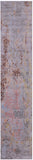 Abstract Contemporary Hand Knotted Wool Runner Rug - 2' 7" X 13' 10" - Golden Nile