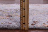 Abstract Contemporary Hand Knotted Wool Runner Rug - 2' 7" X 13' 10" - Golden Nile