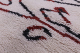 Ivory Tribal Moroccan Handmade Wool Rug - 8' 4" X 9' 11" - Golden Nile