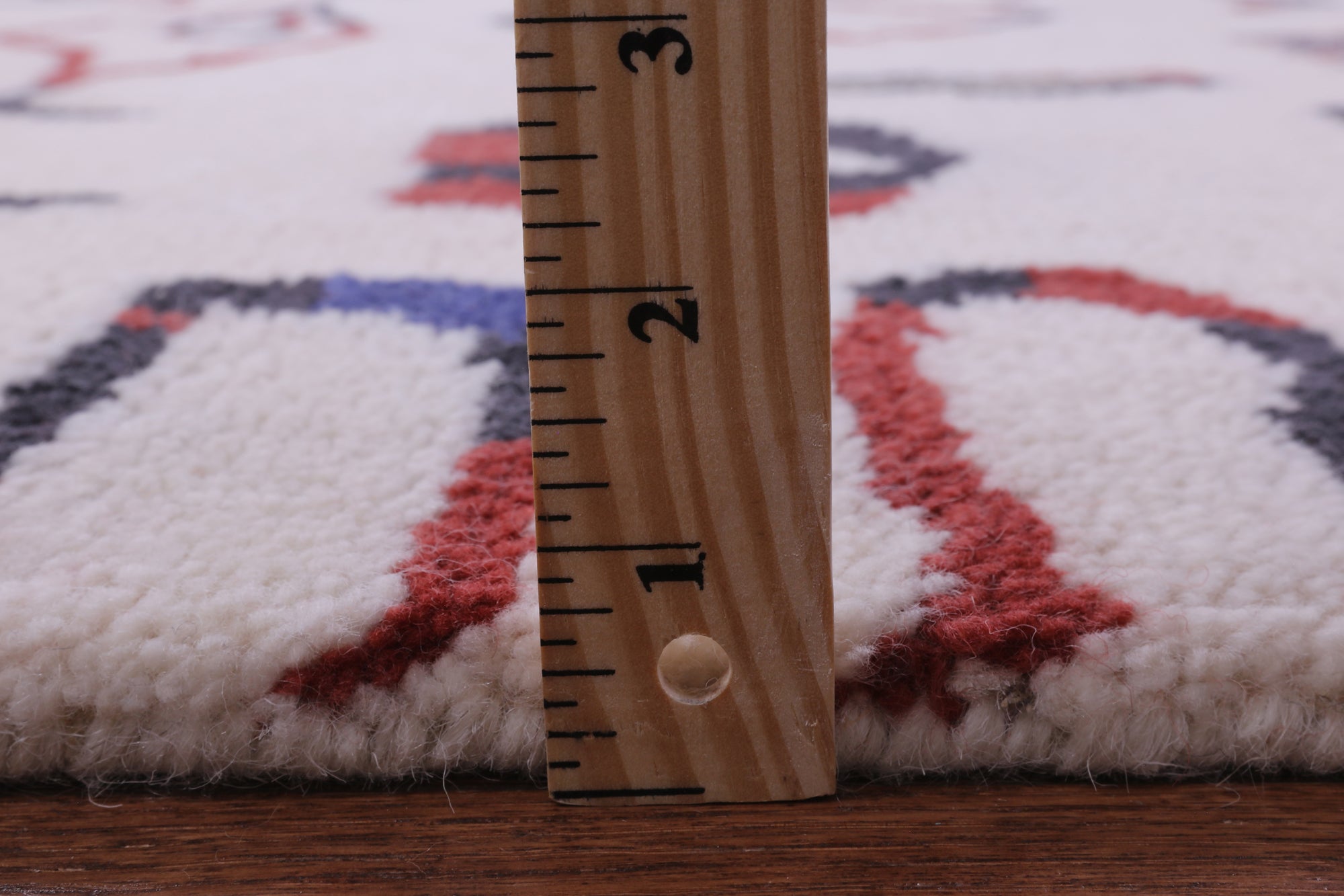 Ivory Tribal Moroccan Handmade Wool Rug - 8' 4" X 9' 11" - Golden Nile