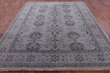 Turkish Oushak Hand Knotted Wool Rug - 8' 3" X 9' 11" - Golden Nile