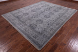 Turkish Oushak Hand Knotted Wool Rug - 8' 3" X 9' 11" - Golden Nile