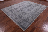 Turkish Oushak Hand Knotted Wool Rug - 8' 3" X 9' 11" - Golden Nile