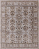 Turkish Oushak Hand Knotted Wool Rug - 8' 1" X 9' 10" - Golden Nile