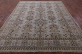 Turkish Oushak Hand Knotted Wool Rug - 8' 1" X 9' 10" - Golden Nile