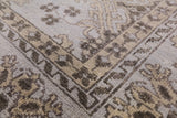 Turkish Oushak Hand Knotted Wool Rug - 8' 1" X 9' 10" - Golden Nile
