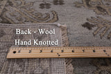 Turkish Oushak Hand Knotted Wool Rug - 8' 1" X 9' 10" - Golden Nile