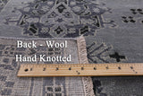 Turkish Oushak Handmade Wool Rug - 6' 1" X 9' 1" - Golden Nile