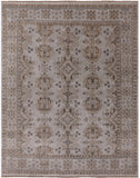 Turkish Oushak Hand Knotted Wool Rug - 7' 11" X 10' 0" - Golden Nile