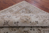 Turkish Oushak Hand Knotted Wool Rug - 7' 11" X 10' 0" - Golden Nile