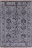 Turkish Oushak Hand Knotted Wool Rug - 6' 0" X 8' 10" - Golden Nile