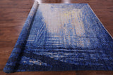 Abstract Modern Hand Knotted Wool Rug - 9' 3" X 12' 3" - Golden Nile