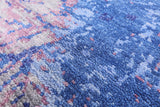 Abstract Contemporary Handmade Wool Rug - 9' 3" X 11' 11" - Golden Nile