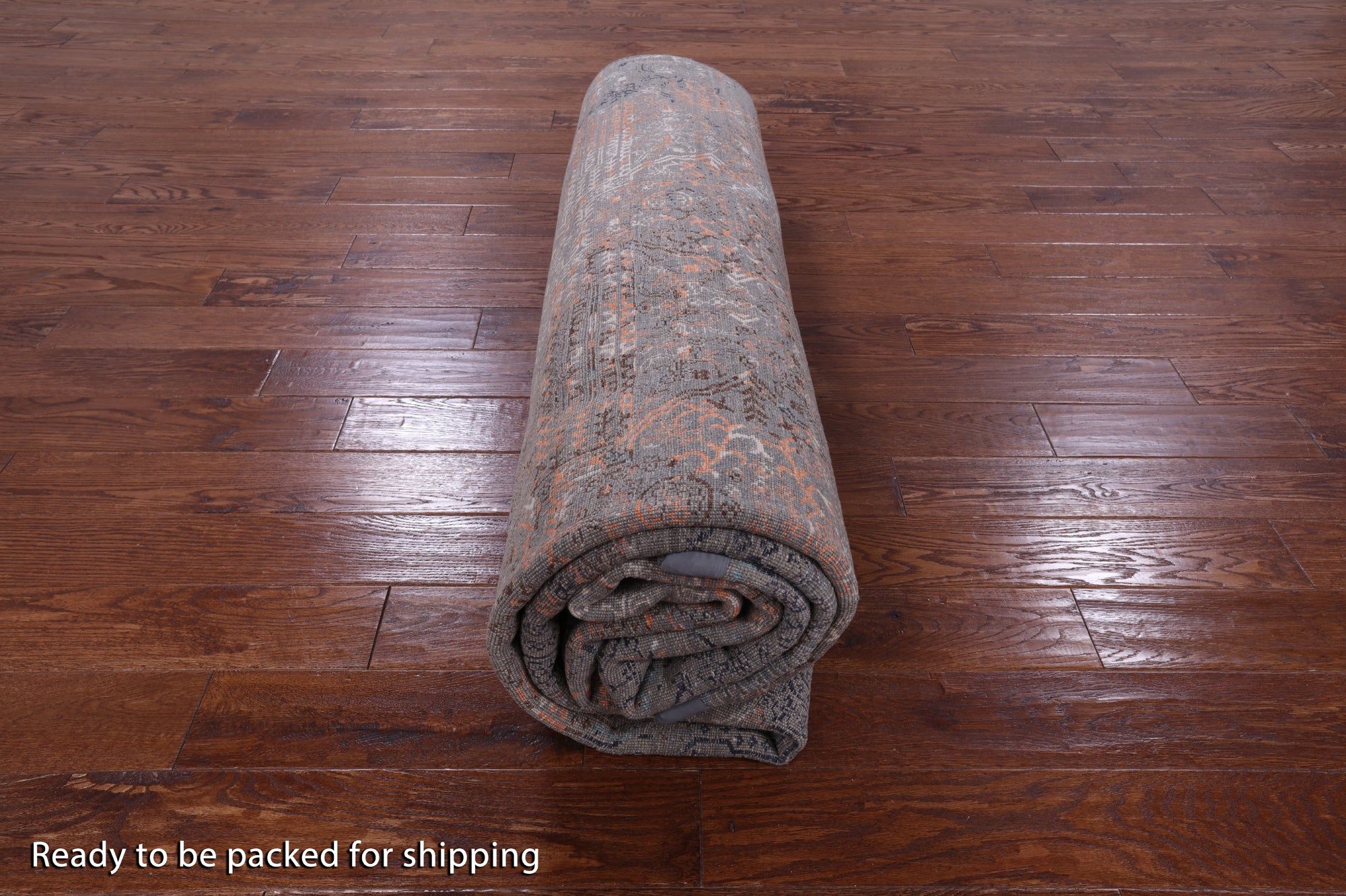 Contemporary Handmade Wool & Silk Fairy Design Rug - 9' 2" X 12' 0" - Golden Nile