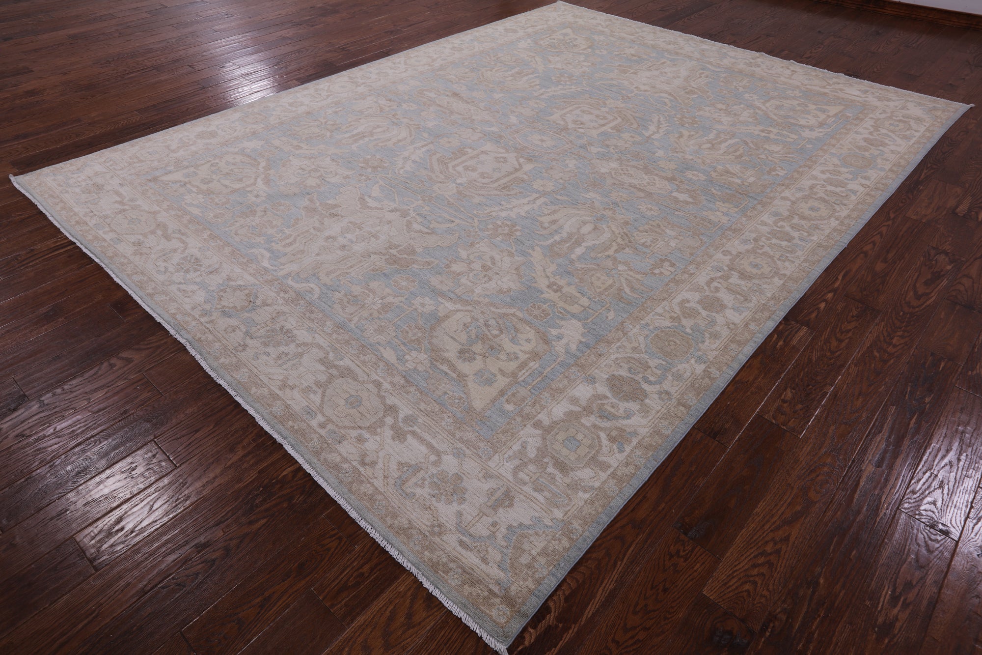 Persian Fine Serapi Handmade Wool Rug - 9' 1" X 12' 0" - Golden Nile