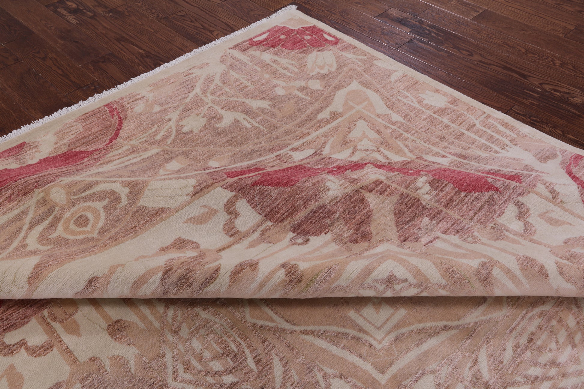 William Morris Hand Knotted Wool Rug - 8' 2" X 10' 2" - Golden Nile