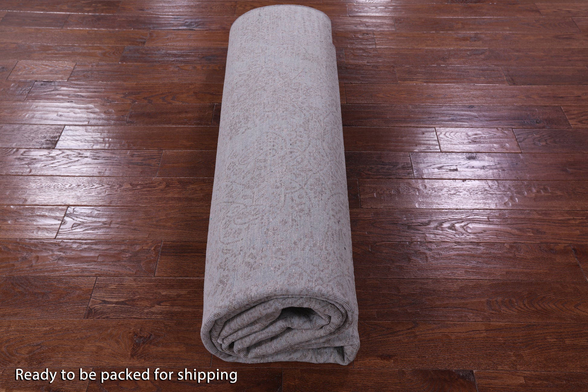 Grey Abstract Modern Hand Knotted Wool & Silk Rug - 8' 9" X 12' 2" - Golden Nile