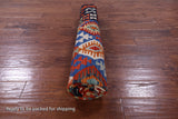 Reversible Kilim Flat Weave Wool On Wool Rug - 6' 9" X 9' 9" - Golden Nile
